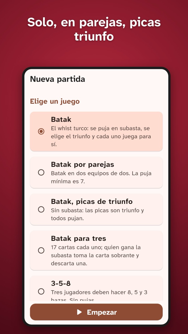 Six games in one app
